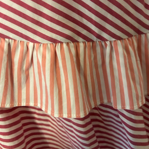 Anthropologie Pink Striped Maxi Skirt - Picture 3 of 4